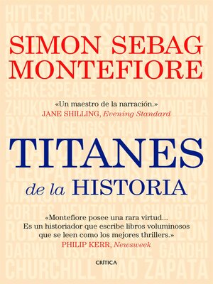 cover image of Titanes de la Historia